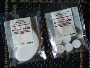 Muji sheetmask supplies