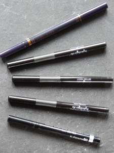 Estée Lauder, Laura Geller & K-Pallete eyeliners