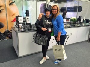 Nikki Taylor with Caroline Hirons